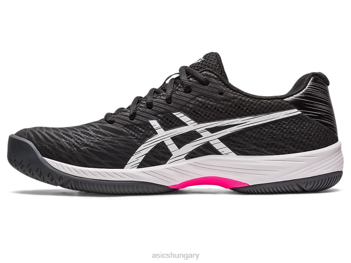 asics fekete/dögös rózsaszín magyarország N2T2452
