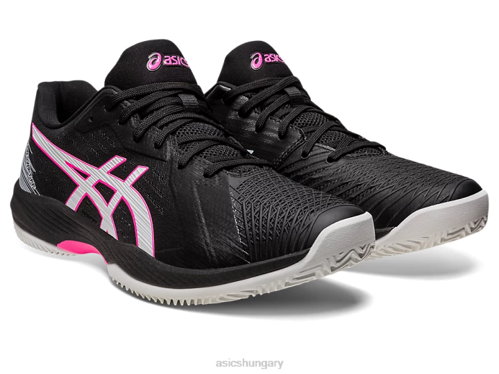 asics fekete/dögös rózsaszín magyarország N2T2537