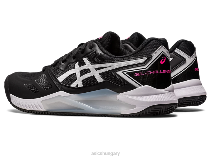 asics fekete/dögös rózsaszín magyarország N2T2553
