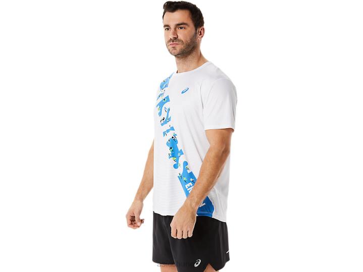 asics ragyogó fehér/kék part magyarország N2T21101