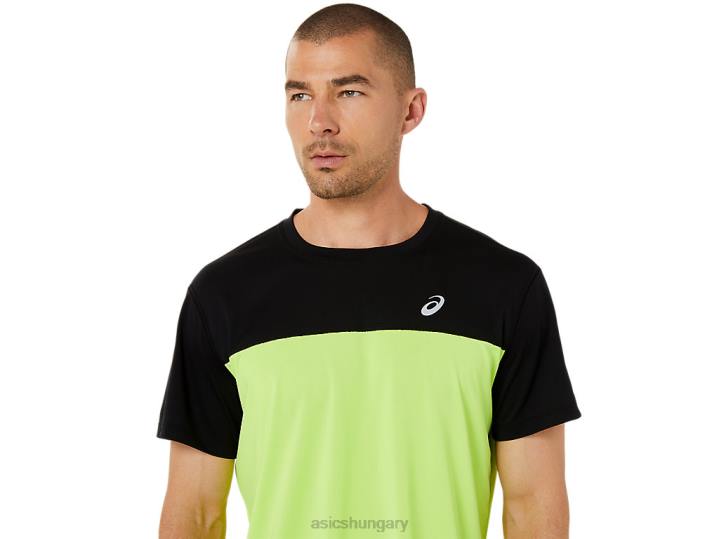 asics teljesítmény fekete/veszélyzöld magyarország N2T21415