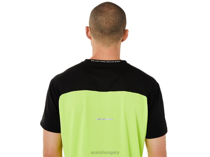 asics teljesítmény fekete/veszélyzöld magyarország N2T21415