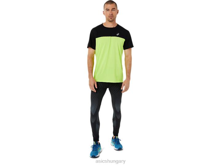 asics teljesítmény fekete/veszélyzöld magyarország N2T21415