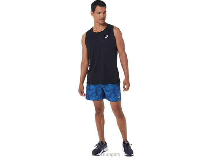 asics nyakkendőfesték kék nyomtatás/perf fekete magyarország N2T21040