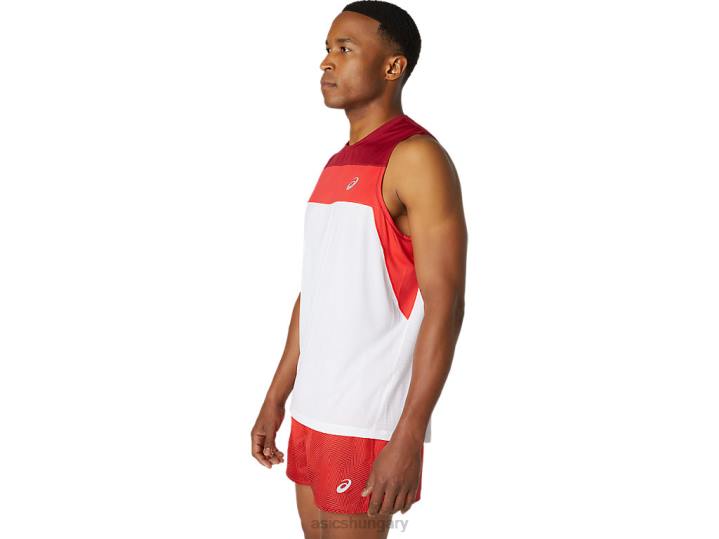 asics ragyogó fehér/bordó magyarország N2T21737