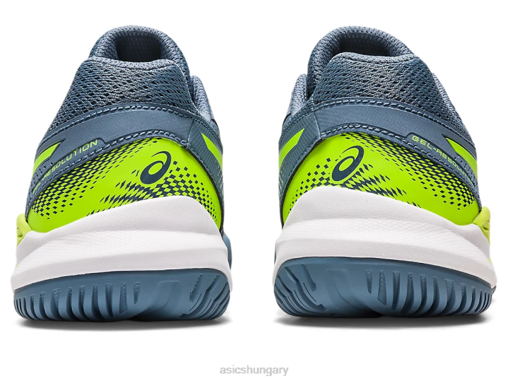 asics acélkék/veszélyzöld magyarország N2T24219