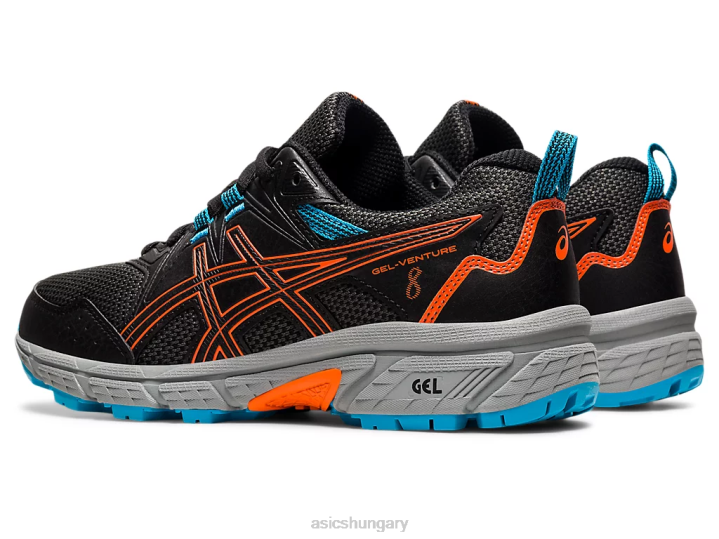 asics fekete/körömvirág narancs magyarország N2T24496