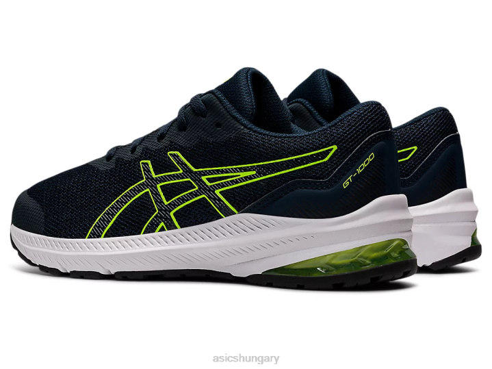 asics francia kék/veszélyzöld magyarország N2T24405