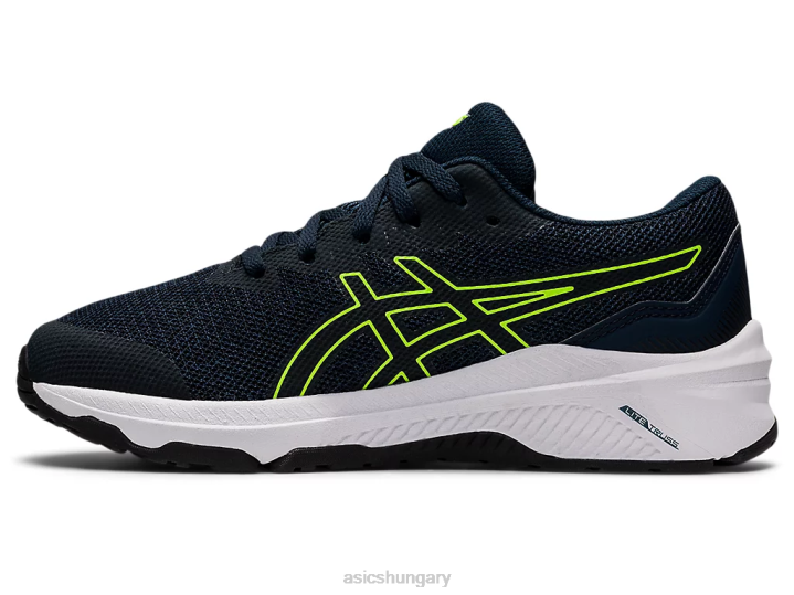 asics francia kék/veszélyzöld magyarország N2T24405