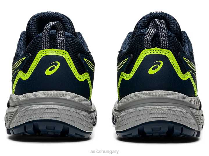 asics francia kék/veszélyzöld magyarország N2T24505