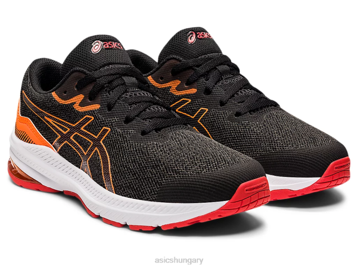 asics grafitszürke/tűzvörös magyarország N2T24471