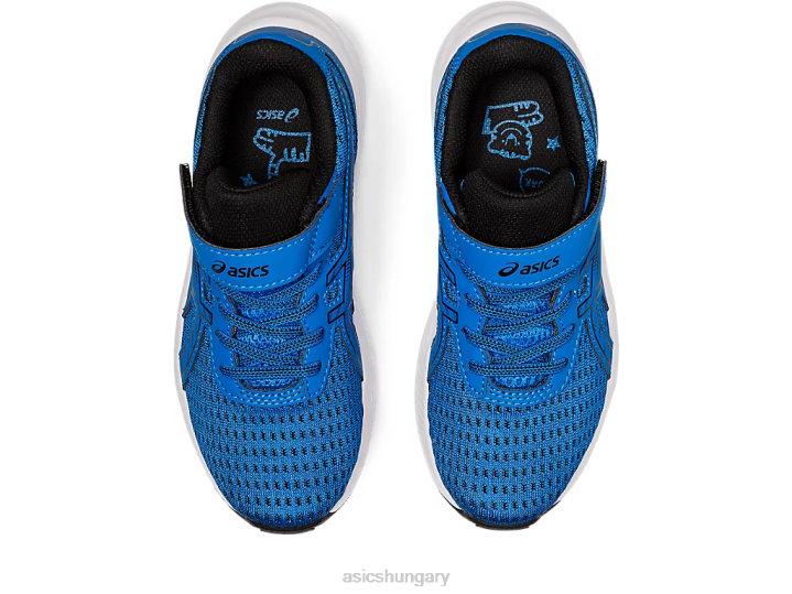 asics elektromos kék/fekete magyarország N2T24339