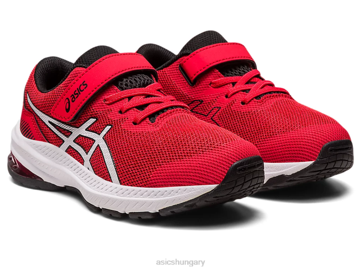 asics elektromos piros/fehér magyarország N2T24254