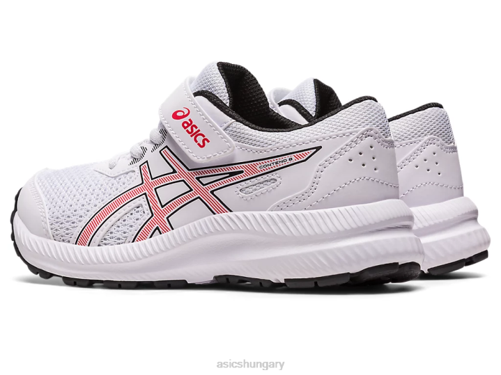 asics fehér/elektromos piros magyarország N2T24297