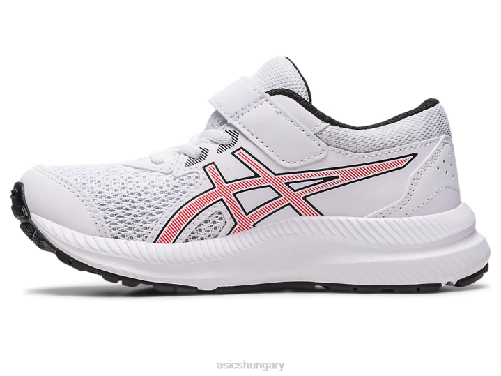 asics fehér/elektromos piros magyarország N2T24297