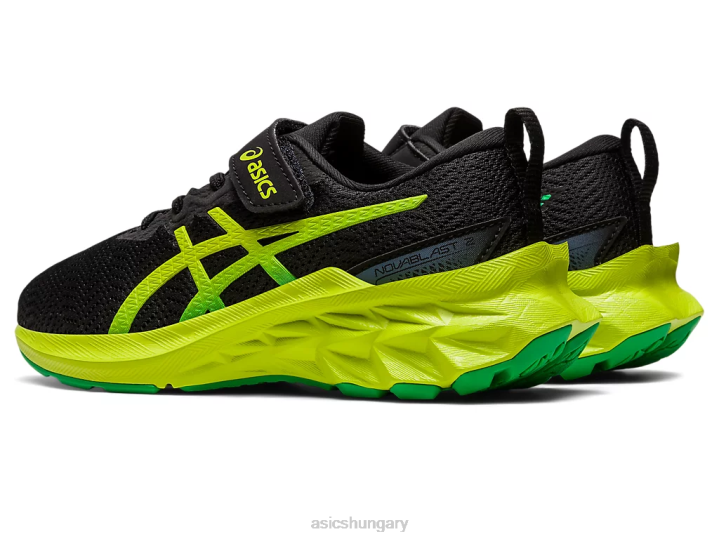 asics fekete/lime héja magyarország N2T24224