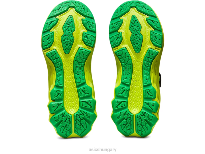asics fekete/lime héja magyarország N2T24224