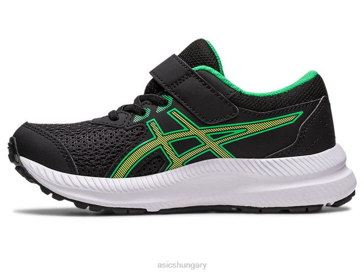 asics fekete/lime héja magyarország N2T24243