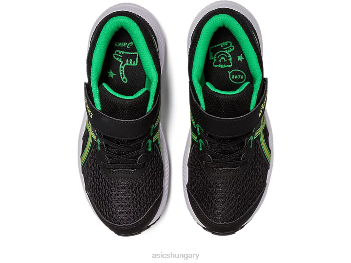 asics fekete/lime héja magyarország N2T24243