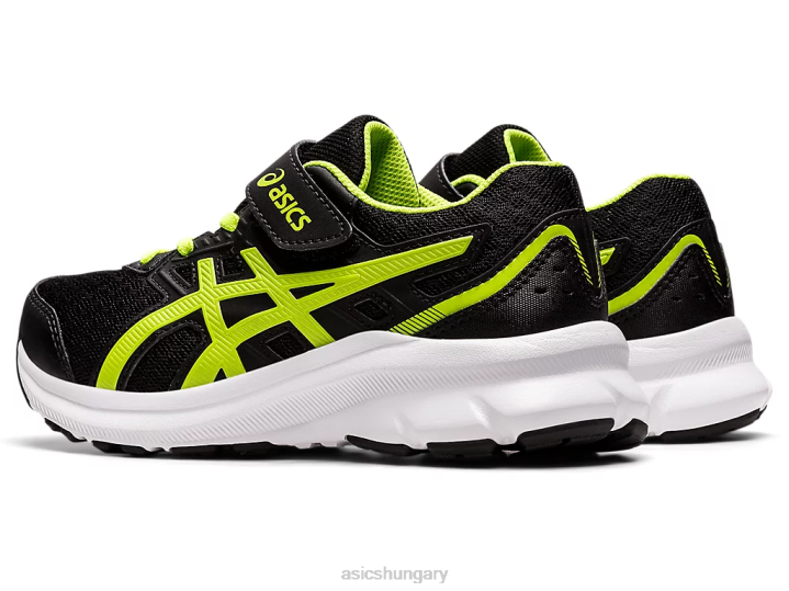 asics fekete/veszélyzöld magyarország N2T24529