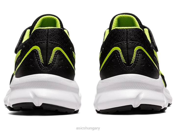asics fekete/veszélyzöld magyarország N2T24529