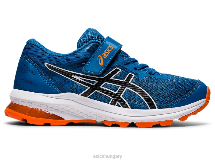 asics újjászületett kék/fekete magyarország N2T24538