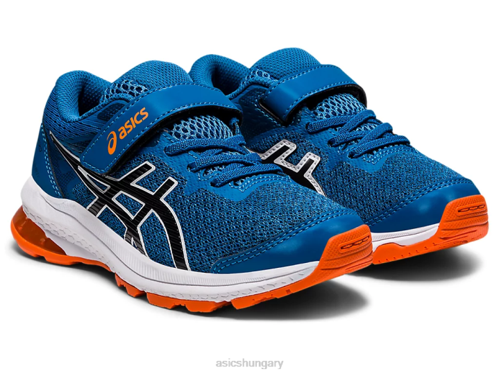 asics újjászületett kék/fekete magyarország N2T24538