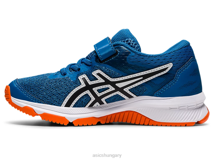 asics újjászületett kék/fekete magyarország N2T24538