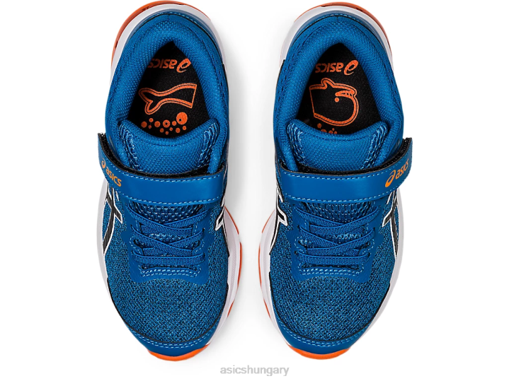 asics újjászületett kék/fekete magyarország N2T24538