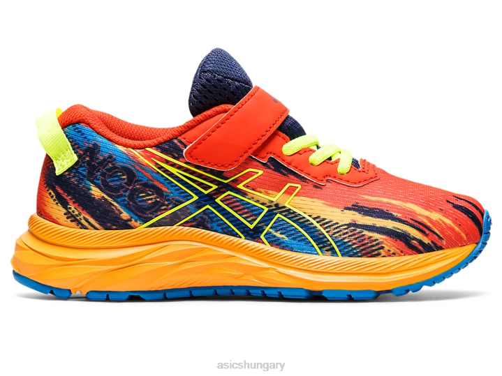 asics koktélparadicsom/biztonsági sárga magyarország N2T24347