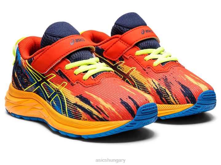 asics koktélparadicsom/biztonsági sárga magyarország N2T24347