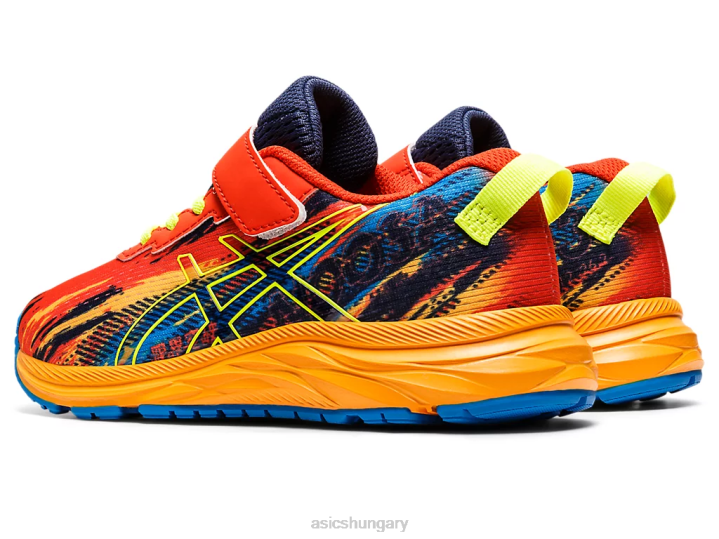 asics koktélparadicsom/biztonsági sárga magyarország N2T24347