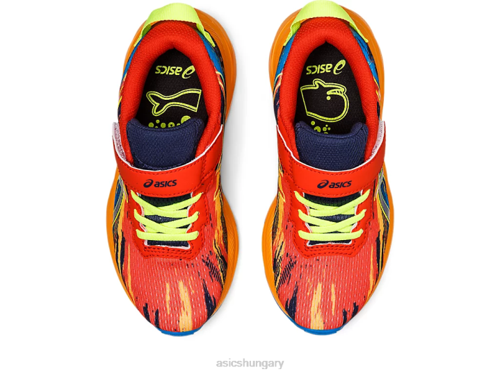 asics koktélparadicsom/biztonsági sárga magyarország N2T24347
