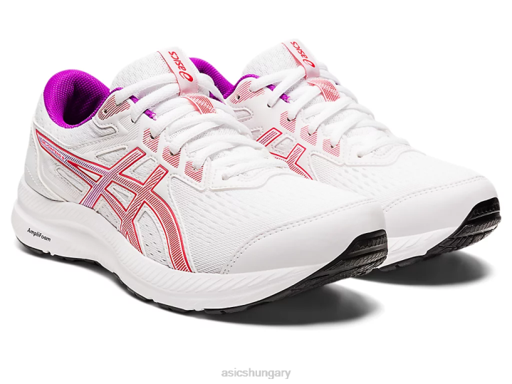 asics fehér/piros riasztás magyarország N2T22657