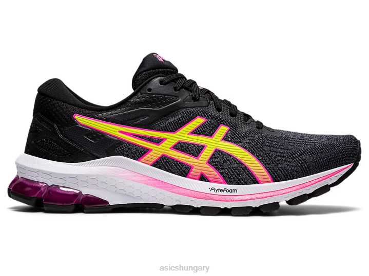 asics fekete/dögös rózsaszín magyarország N2T23997