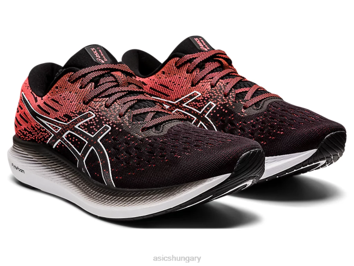 asics fekete/lángoló korall magyarország N2T23811