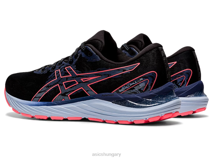 asics fekete/lángoló korall magyarország N2T23886