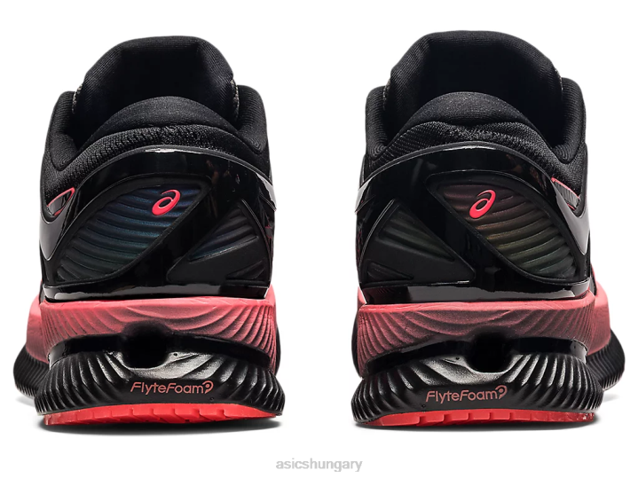 asics fekete/lángoló korall magyarország N2T23887