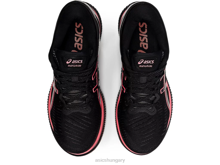 asics fekete/lángoló korall magyarország N2T23887