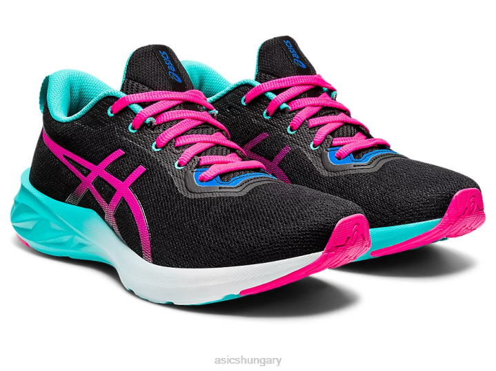 asics fekete/rózsaszín glo magyarország N2T22985