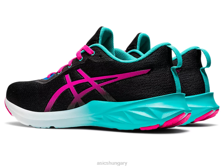 asics fekete/rózsaszín glo magyarország N2T22985