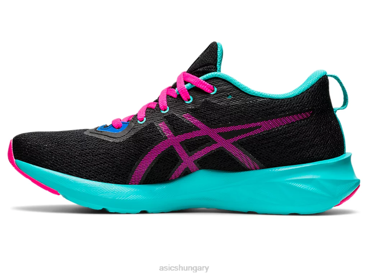 asics fekete/rózsaszín glo magyarország N2T22985