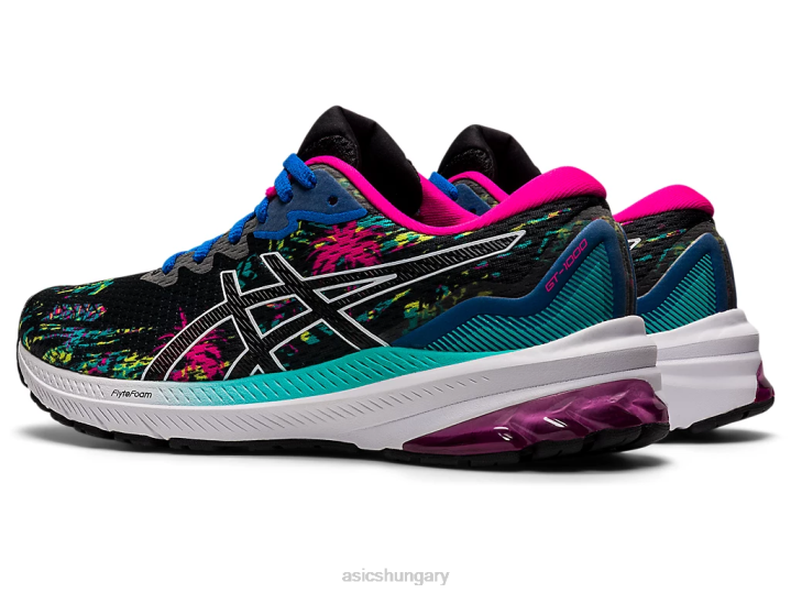 asics fekete/rózsaszín glo magyarország N2T23204