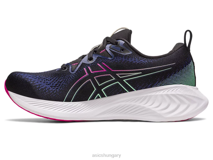 asics fekete/rózsaszín rave magyarország N2T22133