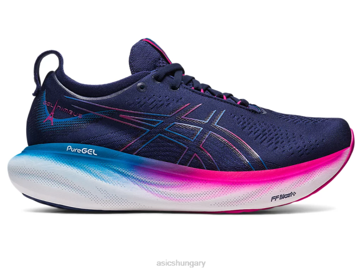 asics indigókék/rózsaszín rave magyarország N2T22138