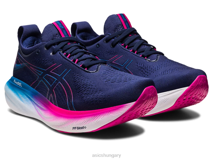 asics indigókék/rózsaszín rave magyarország N2T22138