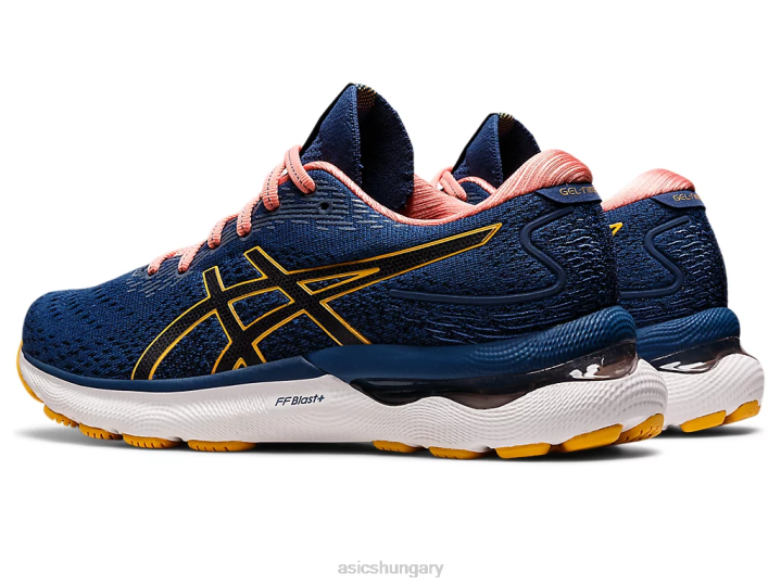 asics éjfélkék/tigrissárga magyarország N2T22667