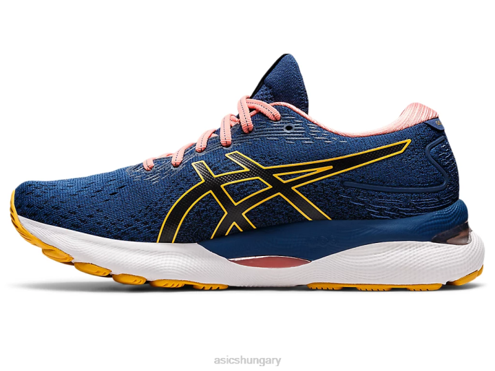 asics éjfélkék/tigrissárga magyarország N2T22667