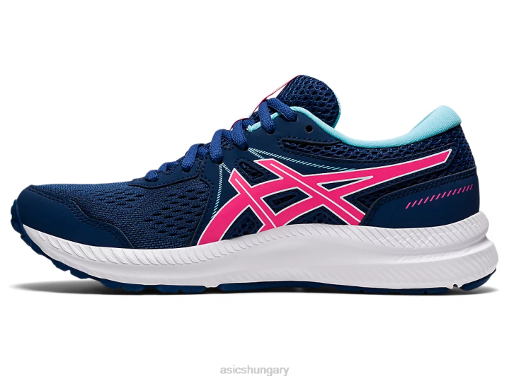 asics éjkék/dögrózsaszín magyarország N2T23695