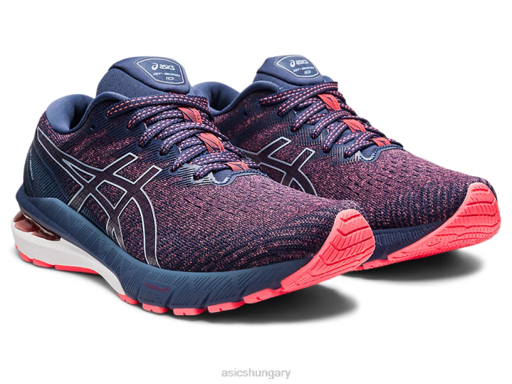 asics lángoló korall/mennydörgés kék magyarország N2T23691